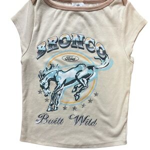 Ford Bronco- Tan and Blue